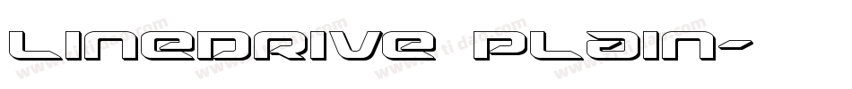 LineDrive Plain字体转换